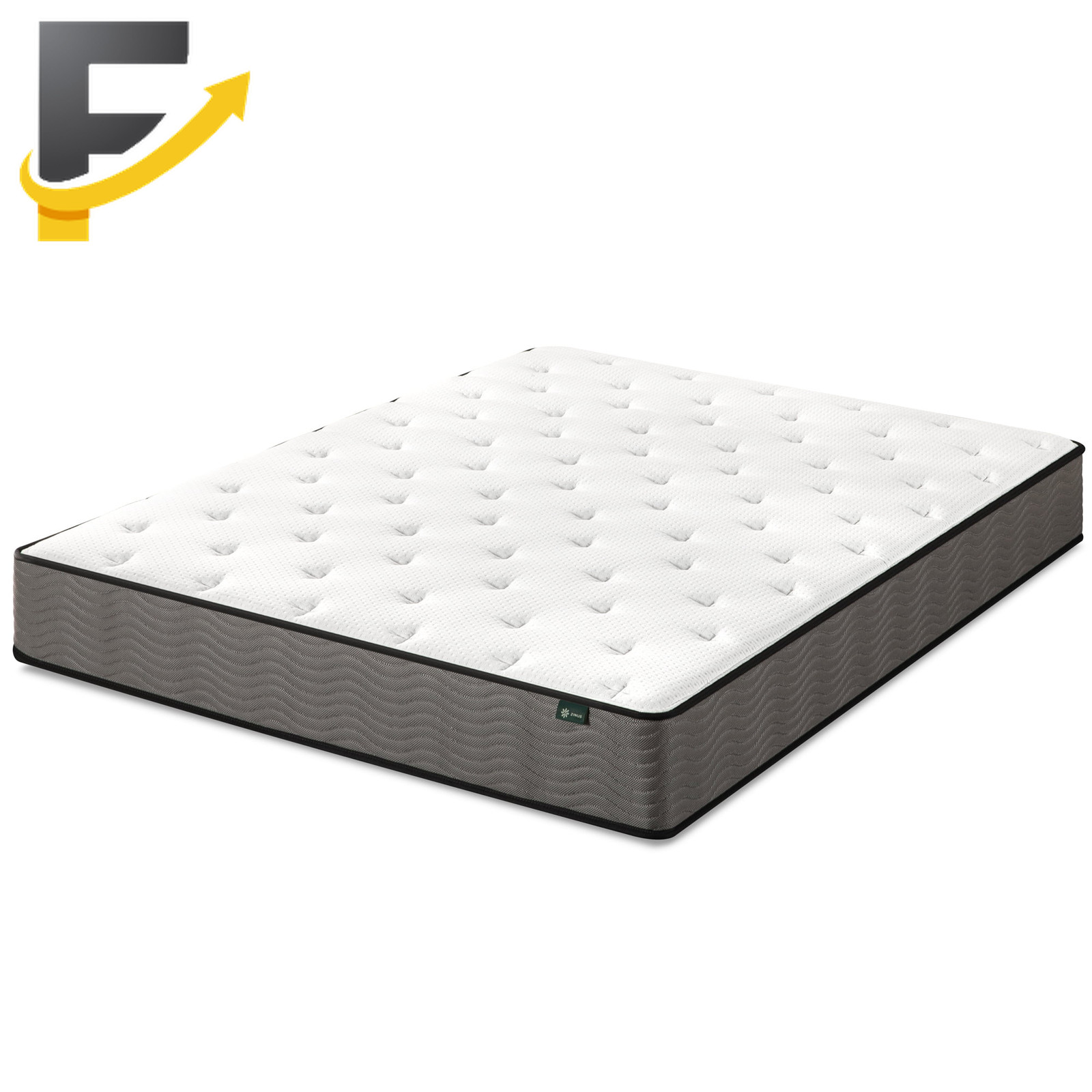 Zinus Support Plus 10″ Twin Tight Top Medium Hybrid Mattress with Comfort Foam