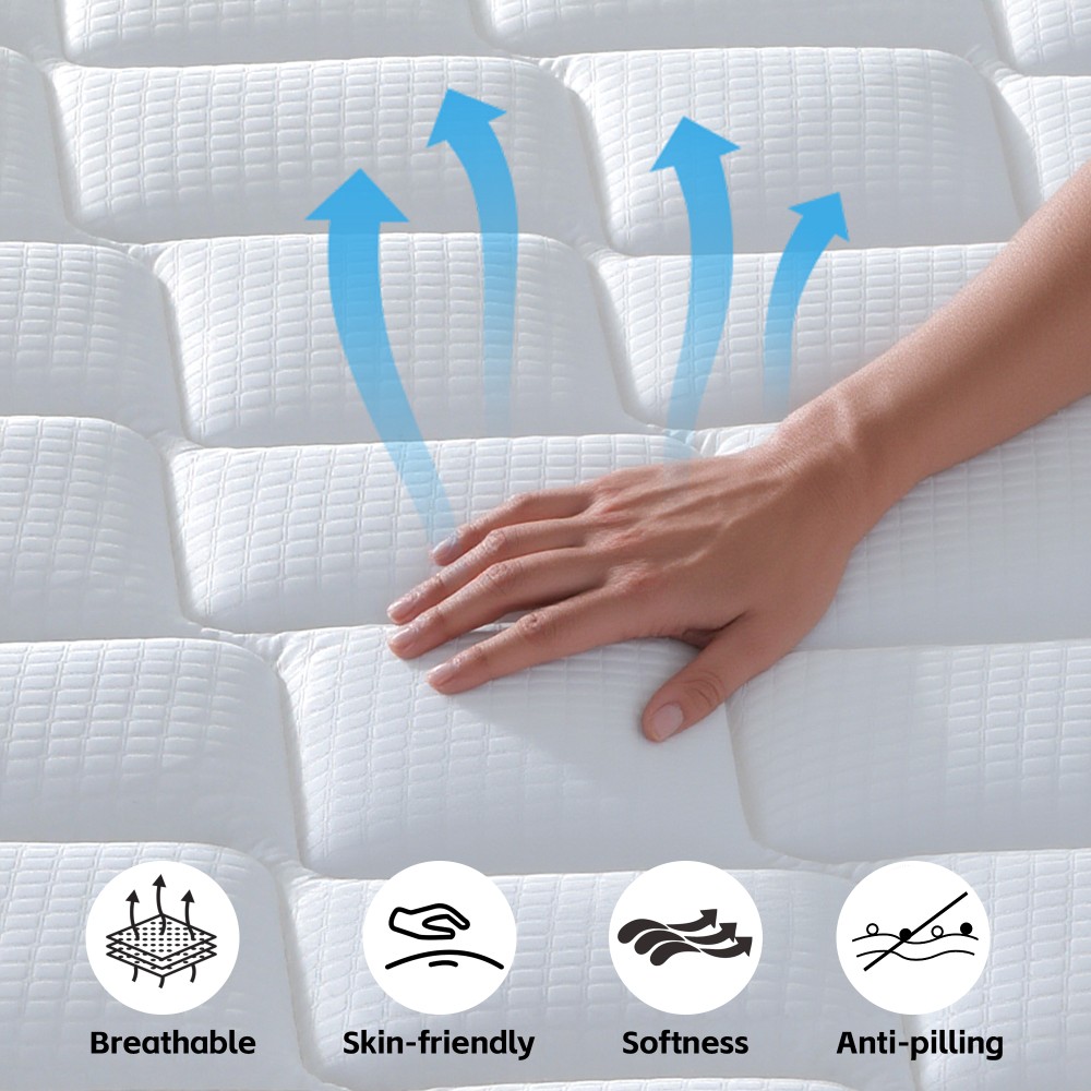10 Inch Hybrid Gel Memory Foam Mattress Full Queen King Size In a Box-US STOCK