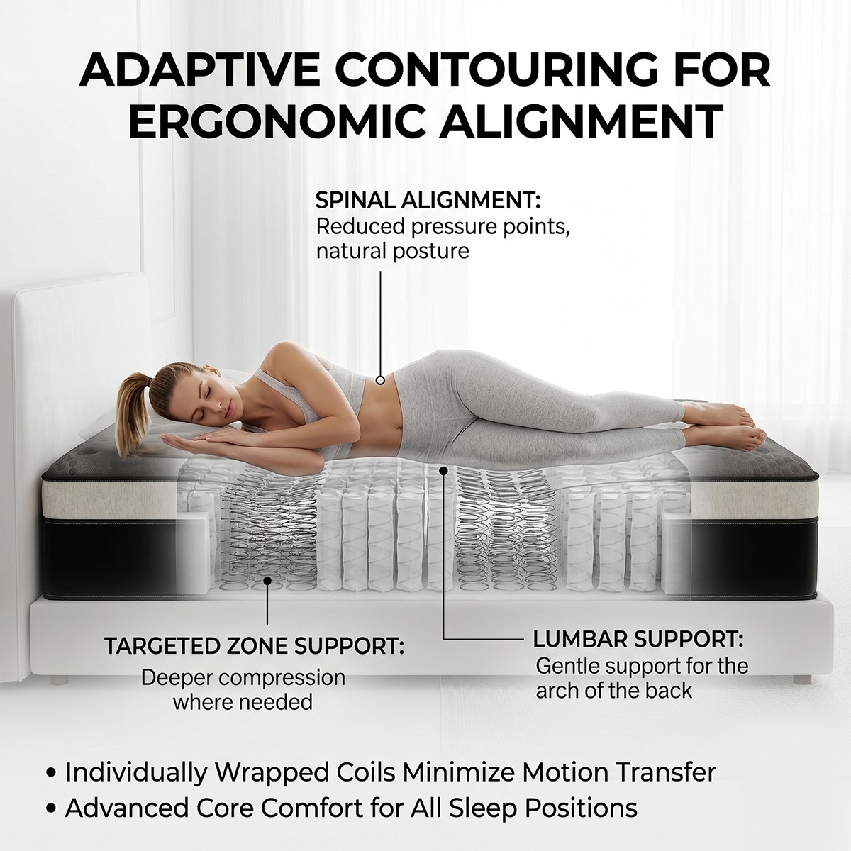 12/14 Inch Gel Memory Foam Hybrid Spring Mattress Twin Full Queen King in a Box