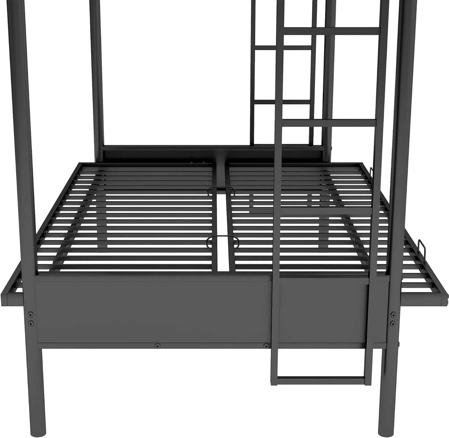 Twin Over Futon bunk Bed, Futon bunk Bed, loft Bed with futon,