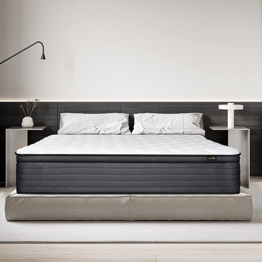 AICEHOME 12 Inch Luxury Mattress Twin Full Queen King Bed Size Mattress in a box