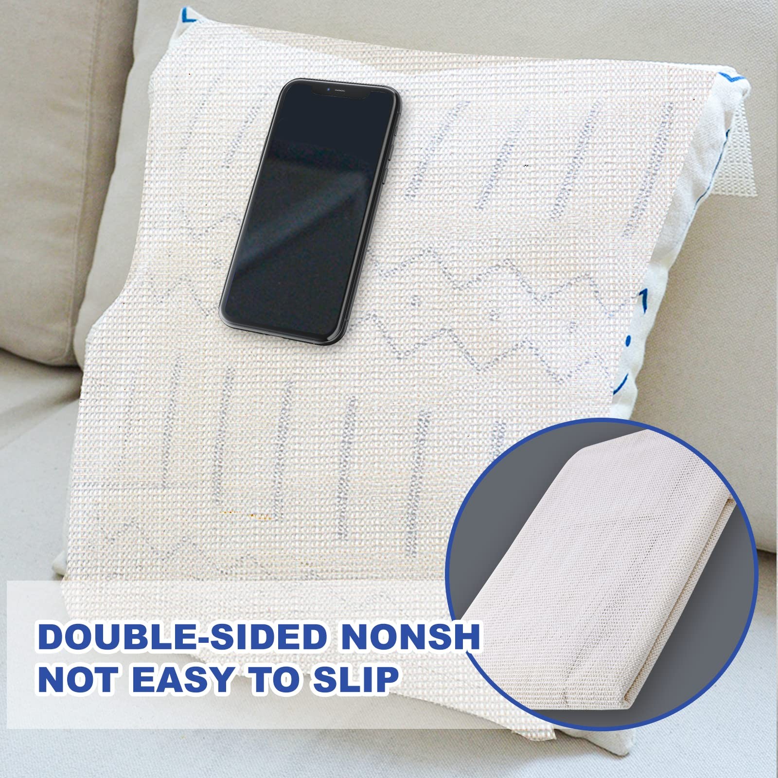 Mattress Slide Stopper and Gripper, Slip Grip Pads, Mattress Nonslip Pads Kee…