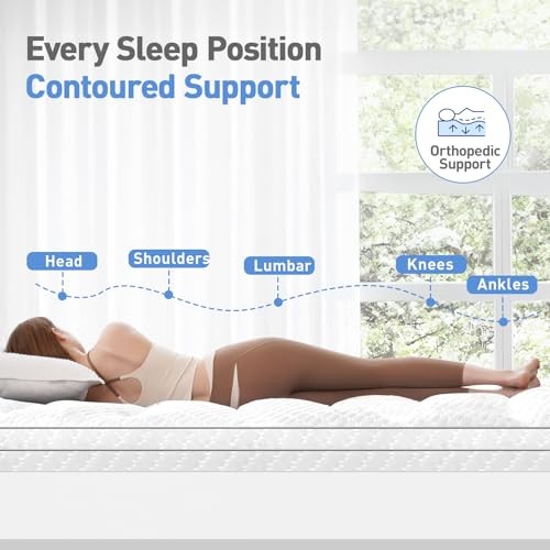 Dual Layer 3 Inch Memory Foam Mattress Topper Size, 2 King Dual Layer White