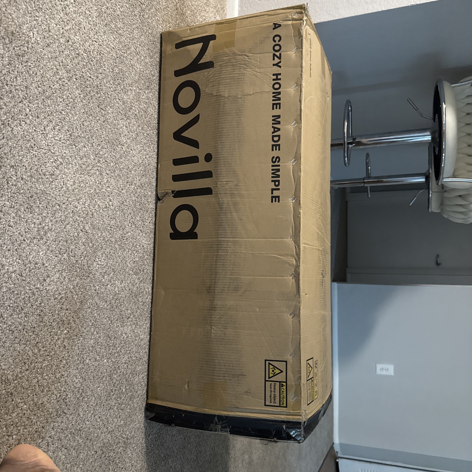 Novilla King Size 12 Inch Gel Memory Foam Mattress for Cool Night Size:79.9