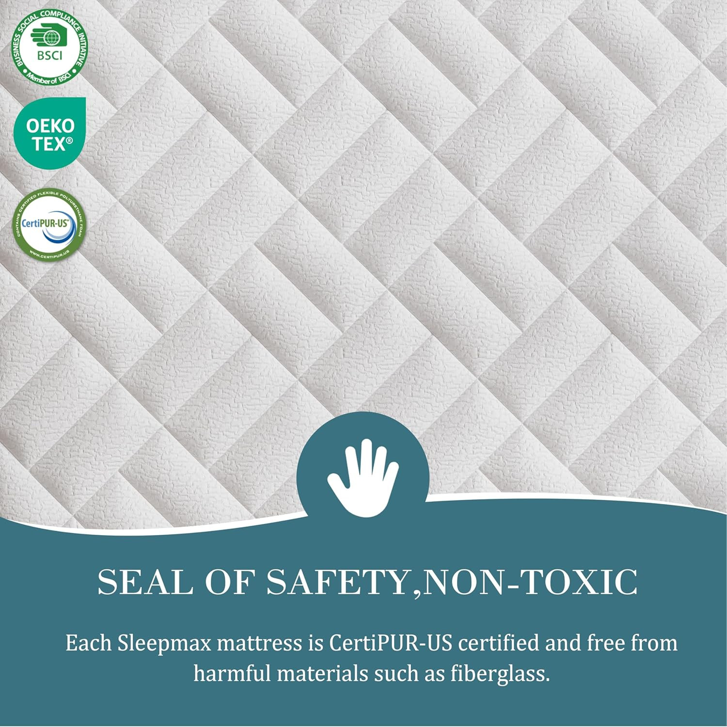 Extra Firm Queen Mattress 12 Inch – Deep Sleep Hybrid Mattress Pain Relieving –