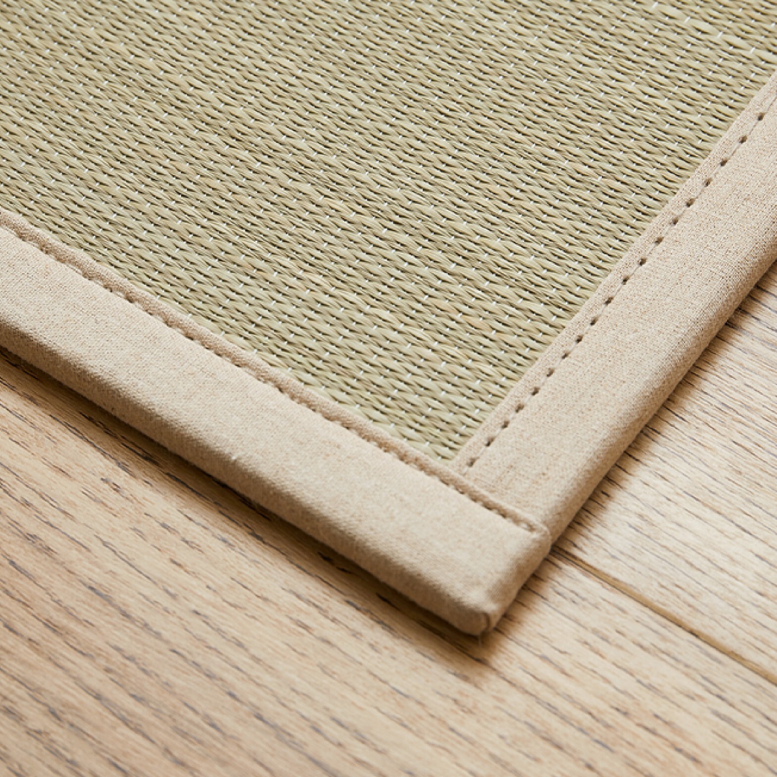 HAGIHARA Tatami Mattress Full Japanese rush grass Futon Foldable Beige 2607