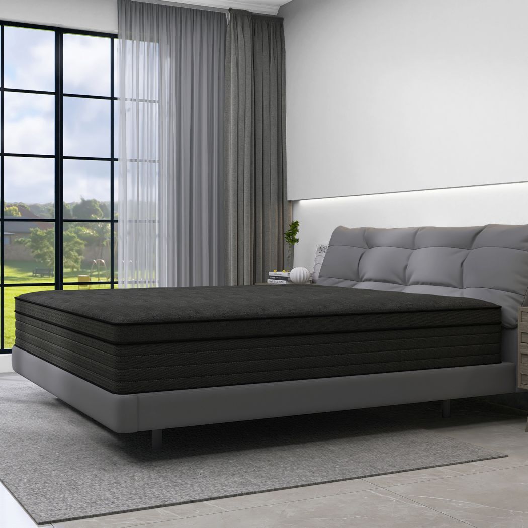 12/14 Inch Mattress in A Box Pocket Spring Memory Foam Twin Full Queen King Size