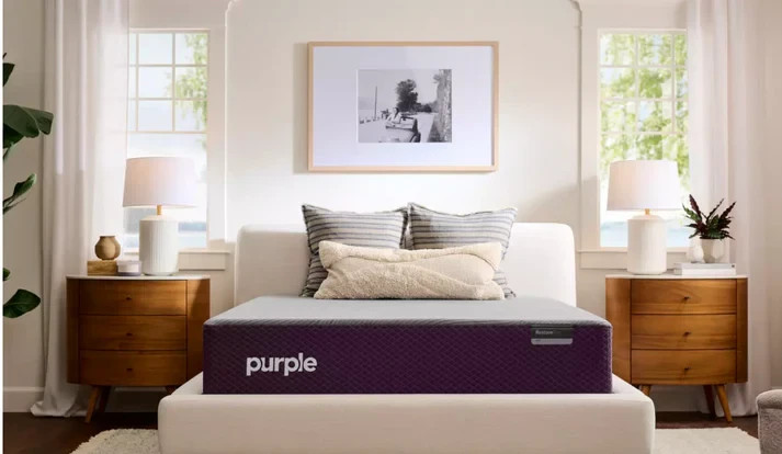 Purple Restore Hybrid Soft CA King Mattress, Recompacted & Sanitized, Free 🚢