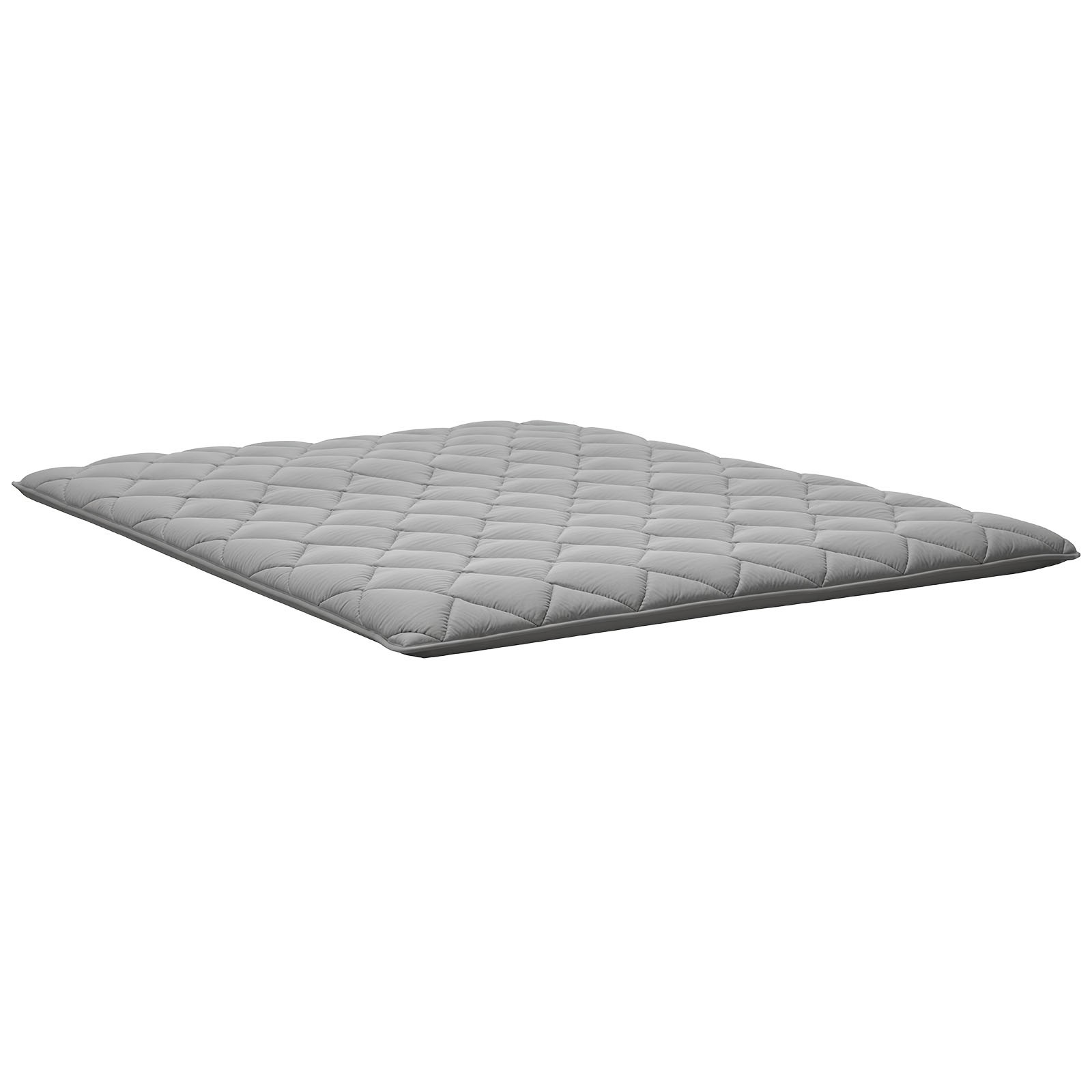 VEVOR Japanese Tatami Mat Queen Foldable Futon Mattress with Storage Bag Gray