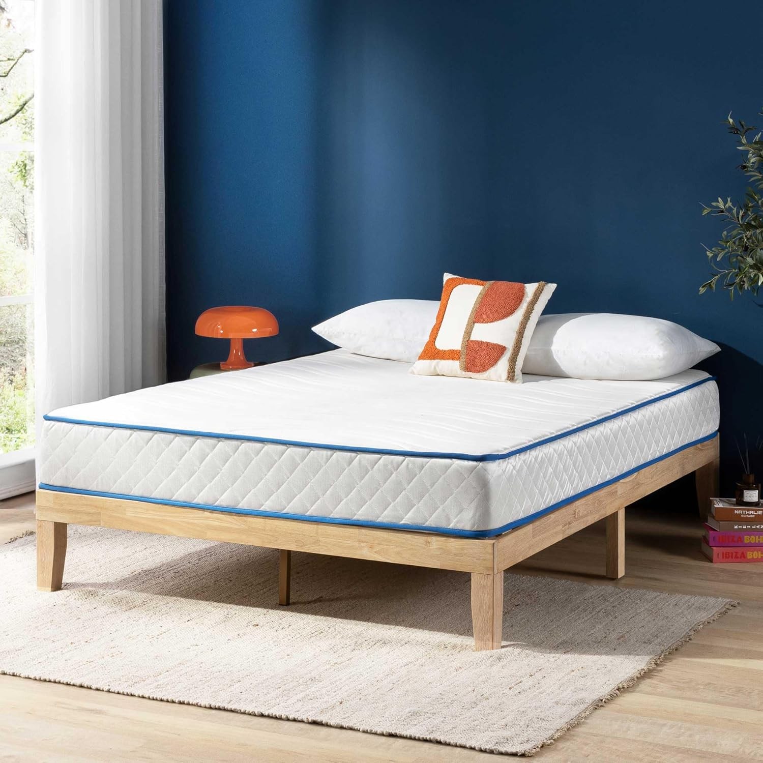 8 Inch Bonnell Spring Hybrid Mattress Tight Top Foams & Fabric