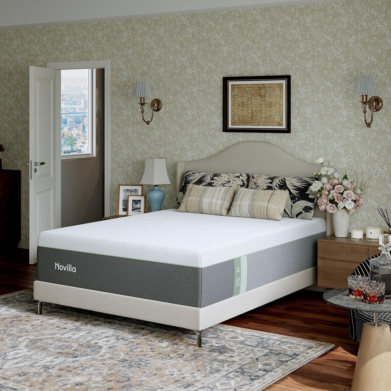 CertiPUR Certified Queen Memory Foam Mattress – Pain Relief