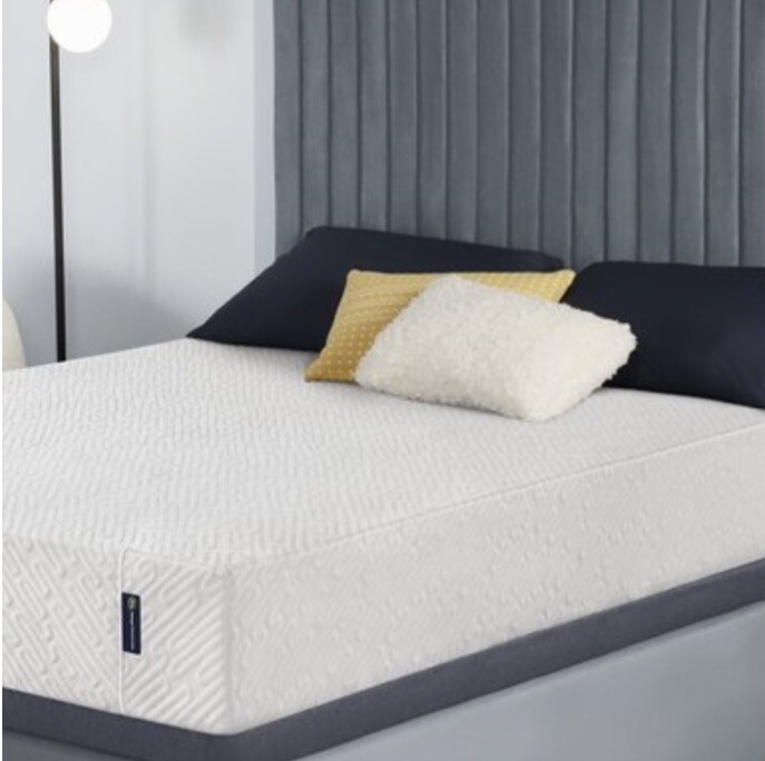 Serta EZ Tote 10″ Gel Memory Foam Mattress with Antimicrobial Cover, Twin – WM