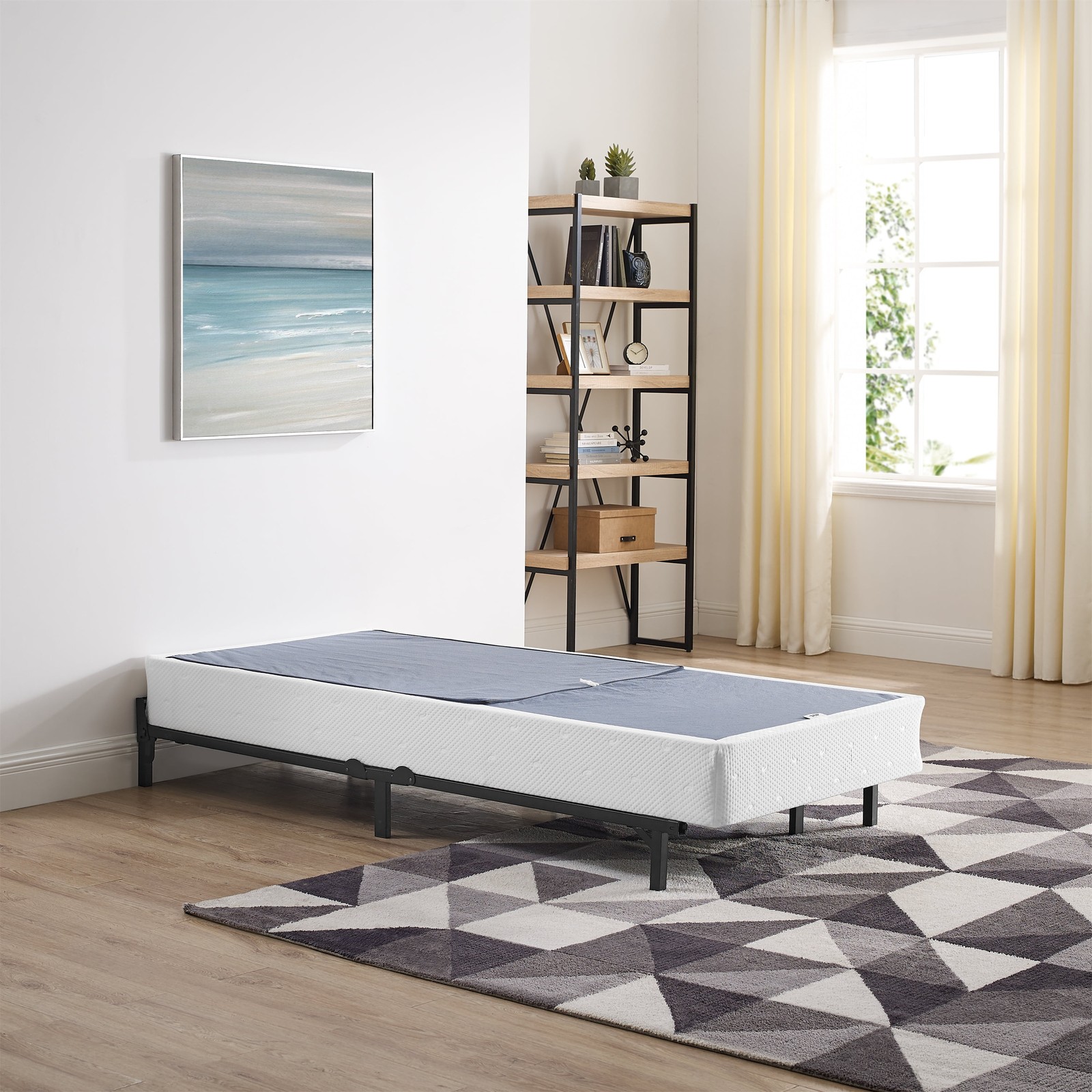 MS2601008908 7.5″ Half-Fold Metal Box Spring, Twin