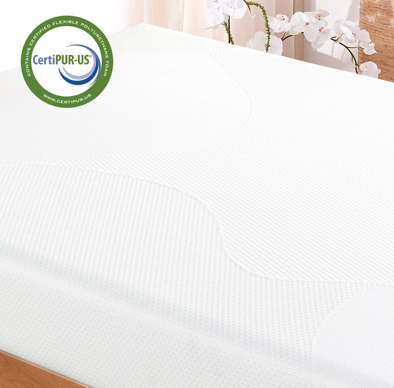 Colchón Full 6” Memory Foam Full Size 6 Inch Mattress Tight Top Bed in a Box