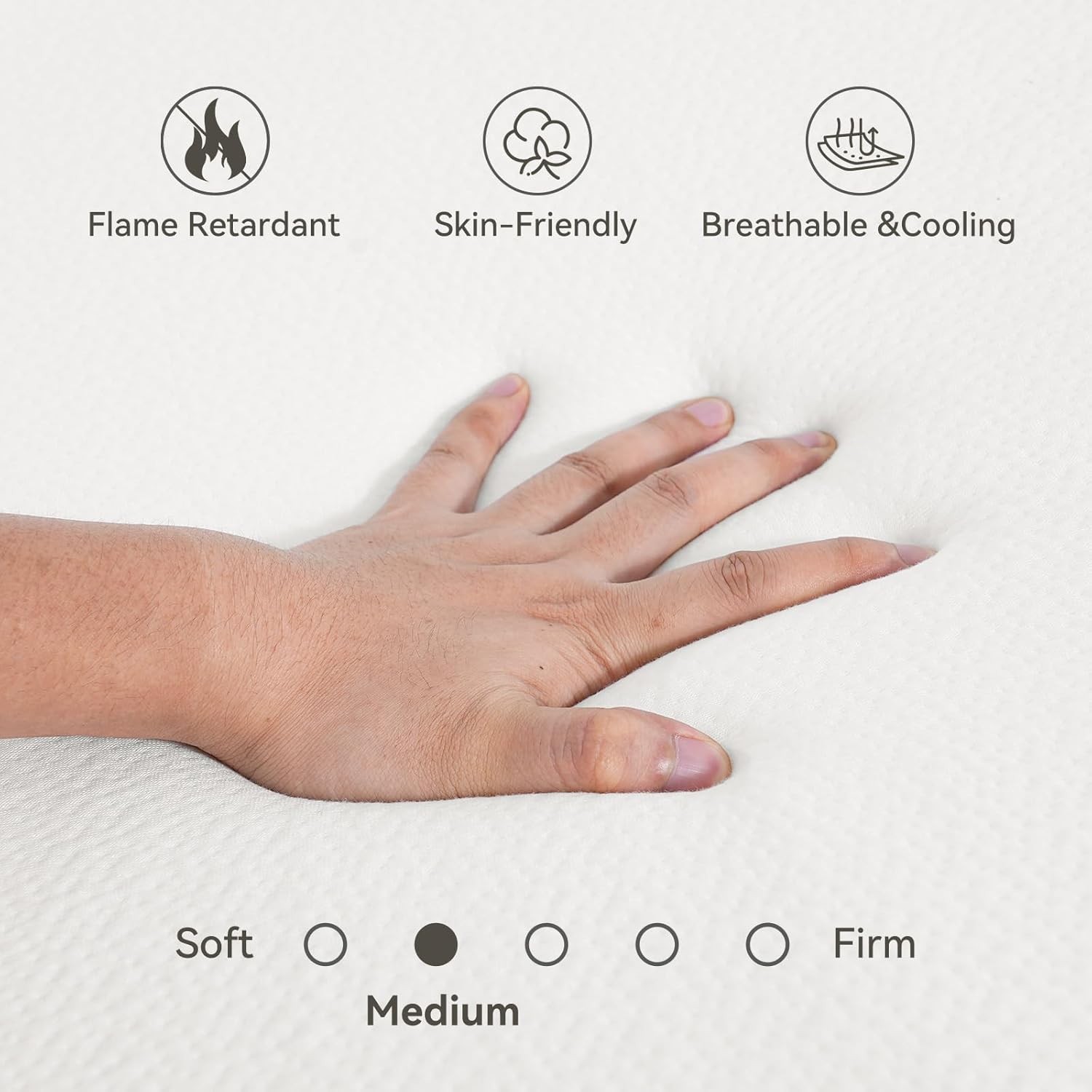 Foldable Sofa Bed Replacement Mattress Memory Foam 4″ Pull Out Sofa Bed Mattress