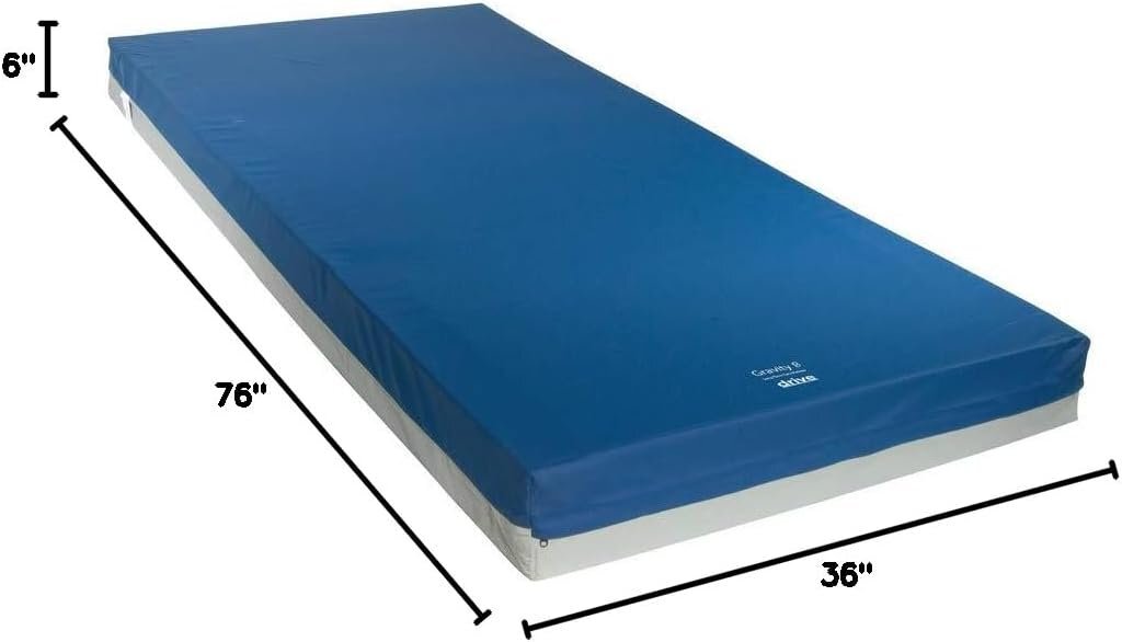 Drive Medical 15876 Gravity 7 Long Term Care Pressure Redistribution…