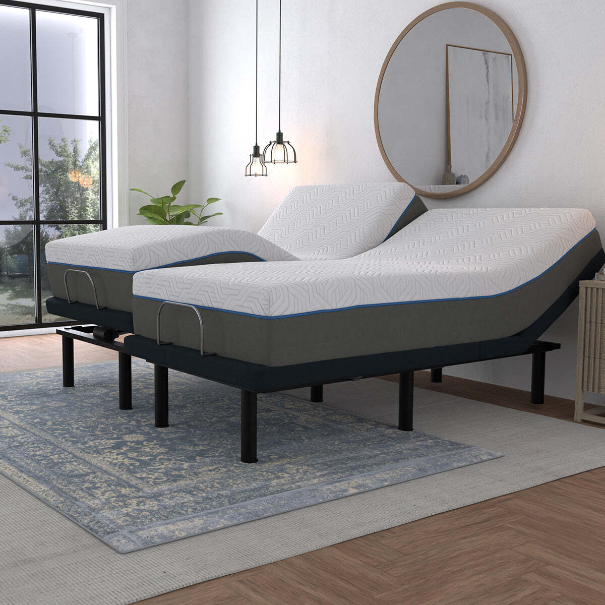 Bedplanet Lavender 12″ Gel Infused Firm Mattress