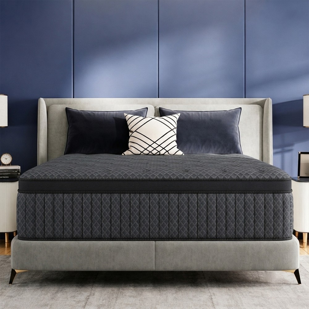8″10″12″14″ Twin Full Queen King Size Mattress in a Box Hybrid Spring MemoryFoam