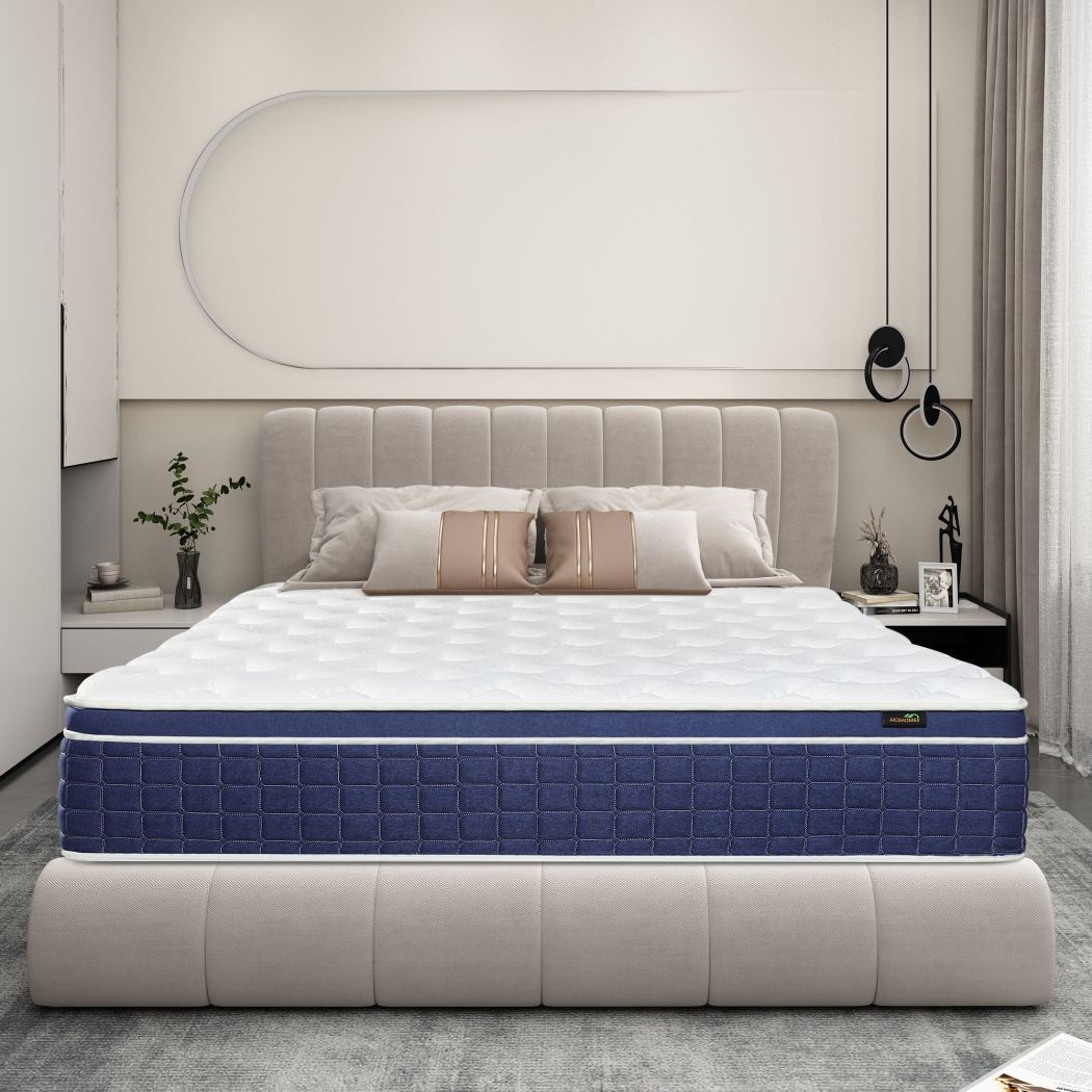 12 inch King Size Hybrid Memory Foam Mattress,Pocket Spring Mattress In A Box