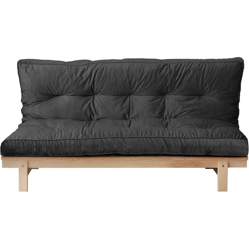Soft Futon Mattress 6 Inch Thick Multi-Functional Sofa Bed Flannel Foam New