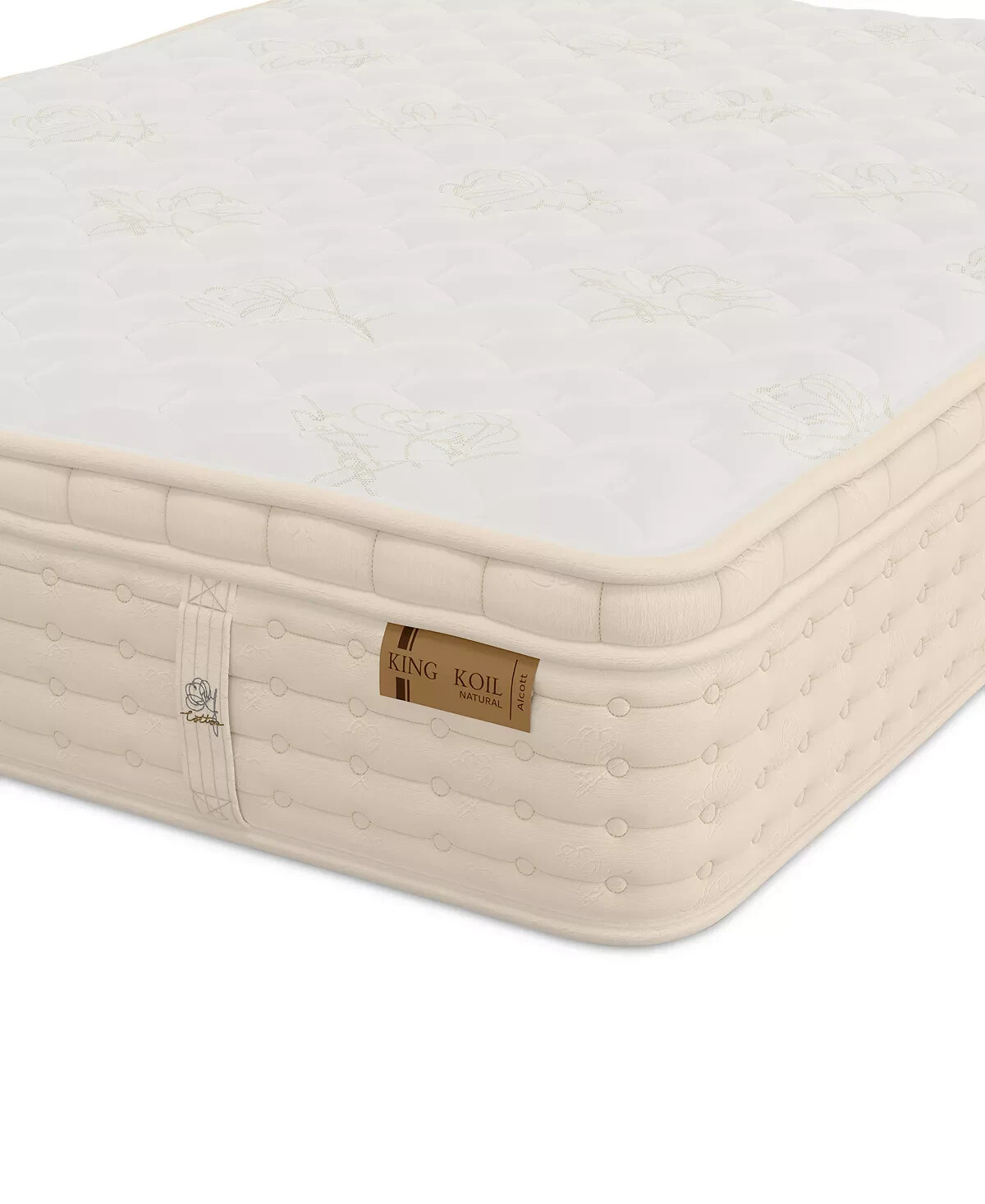 KING KOIL NATURAL ALCOTT QUEEN EUROTOP ULTRA FIRM MATTRESS NEW CLOSEOUT FASTSHIP