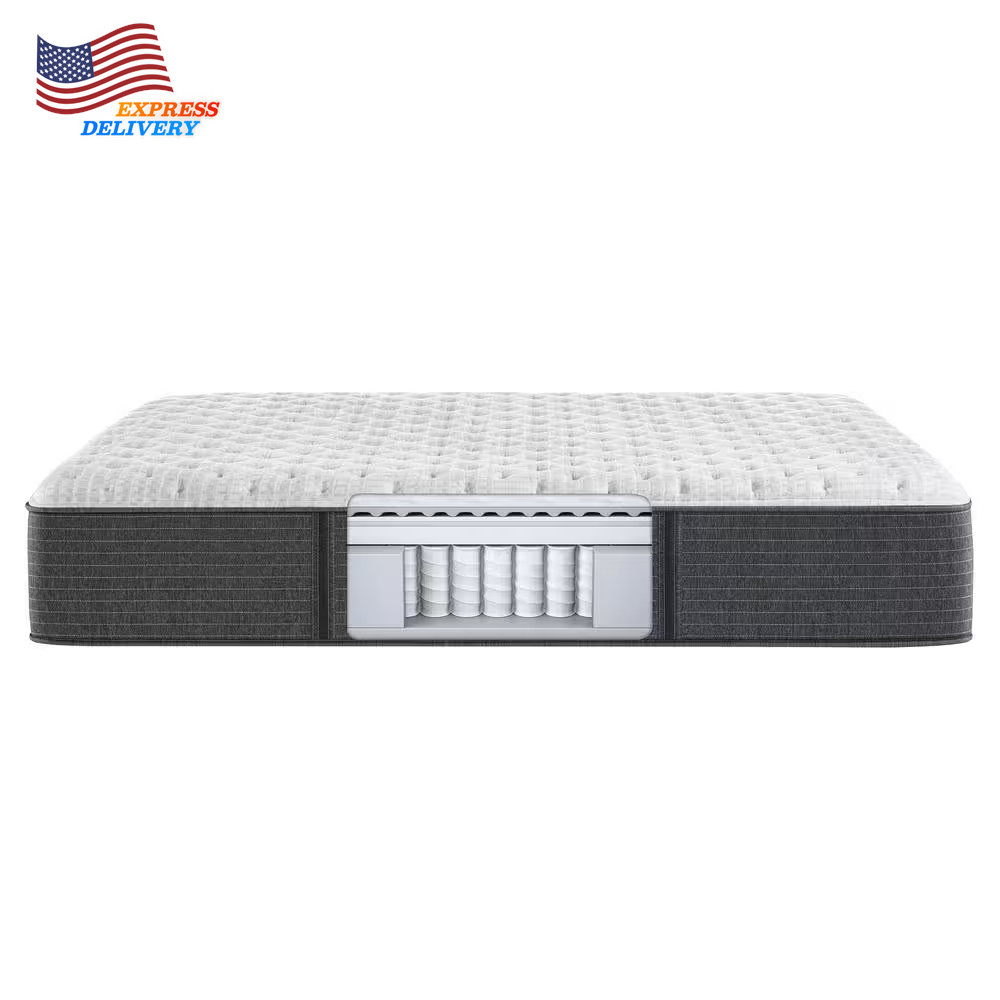 BRS900-C 14 In. Extra Firm Hybrid Tight Top Full Mattress FREE SHIPPING USA