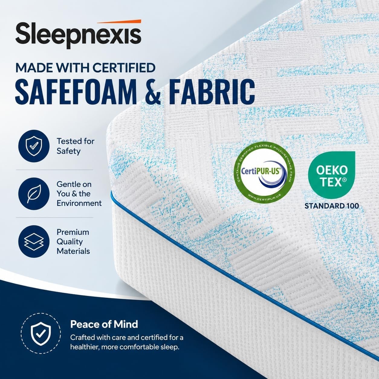 RV Mattress Cooling Gel Memory Foam Medium Firm Mattress in a Box