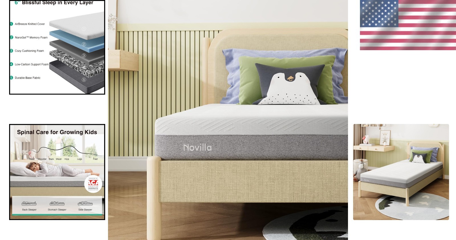 Medium-Firm 6-Inch Twin XL Mattress – Pressure Relief & Breathable Design