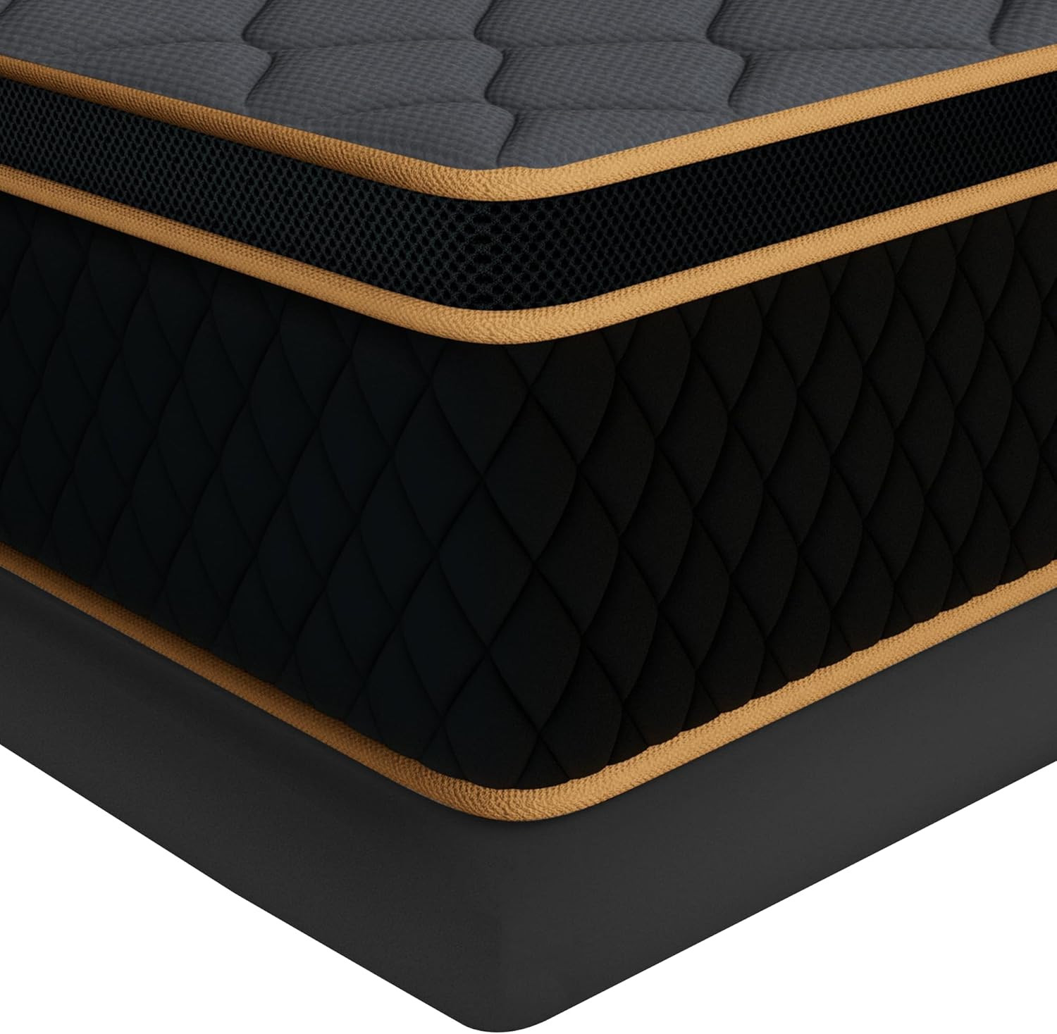 14 inch Queen Size Mattress in a Box,Gel Hybrid Memory Foam Individually Wrapped