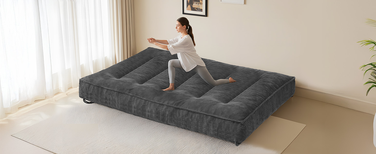 8″ Futon Mattr Queen Size, Futons Sofa Bed Sleeper Couch Bed, Folding
