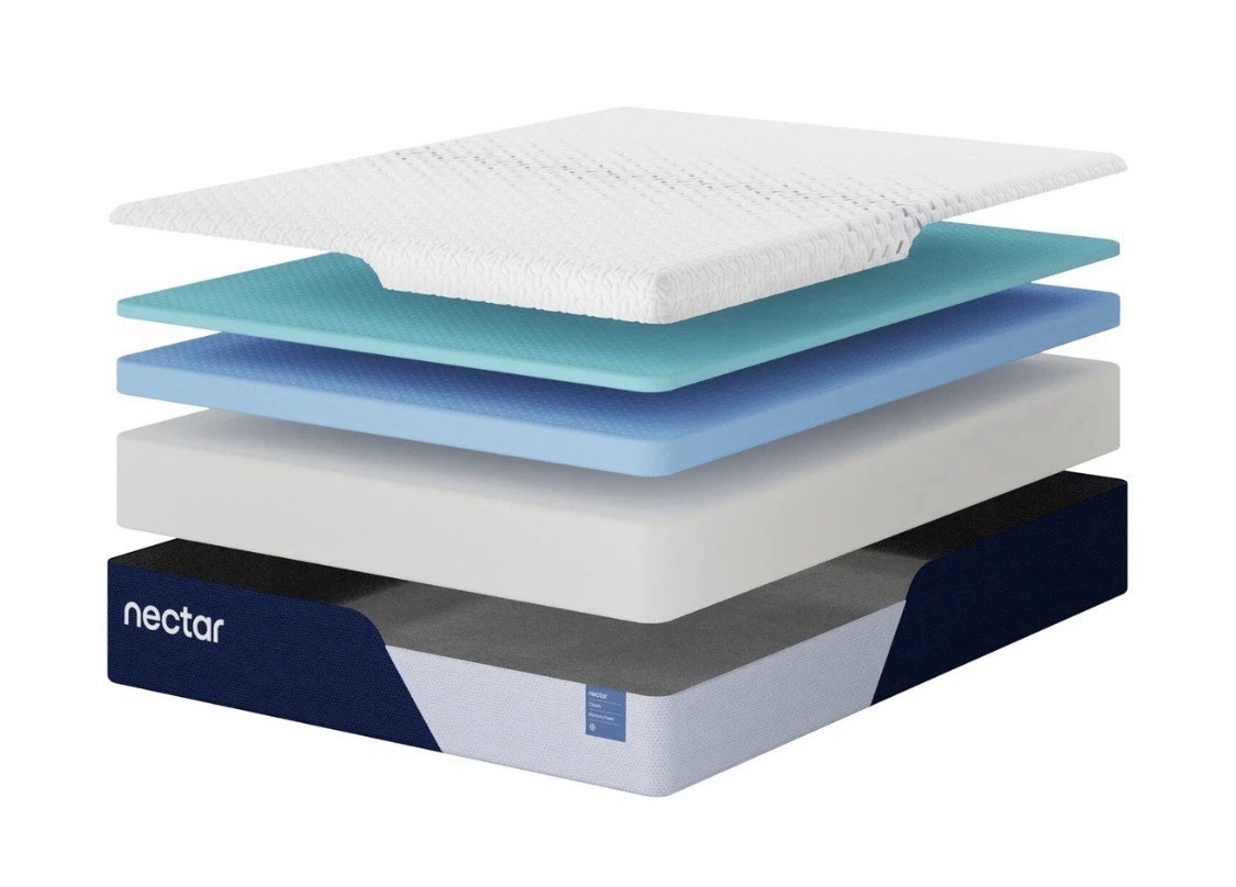 Nectar Classic Memory Foam Mattress Queen 12” (BRAND NEW) M12531