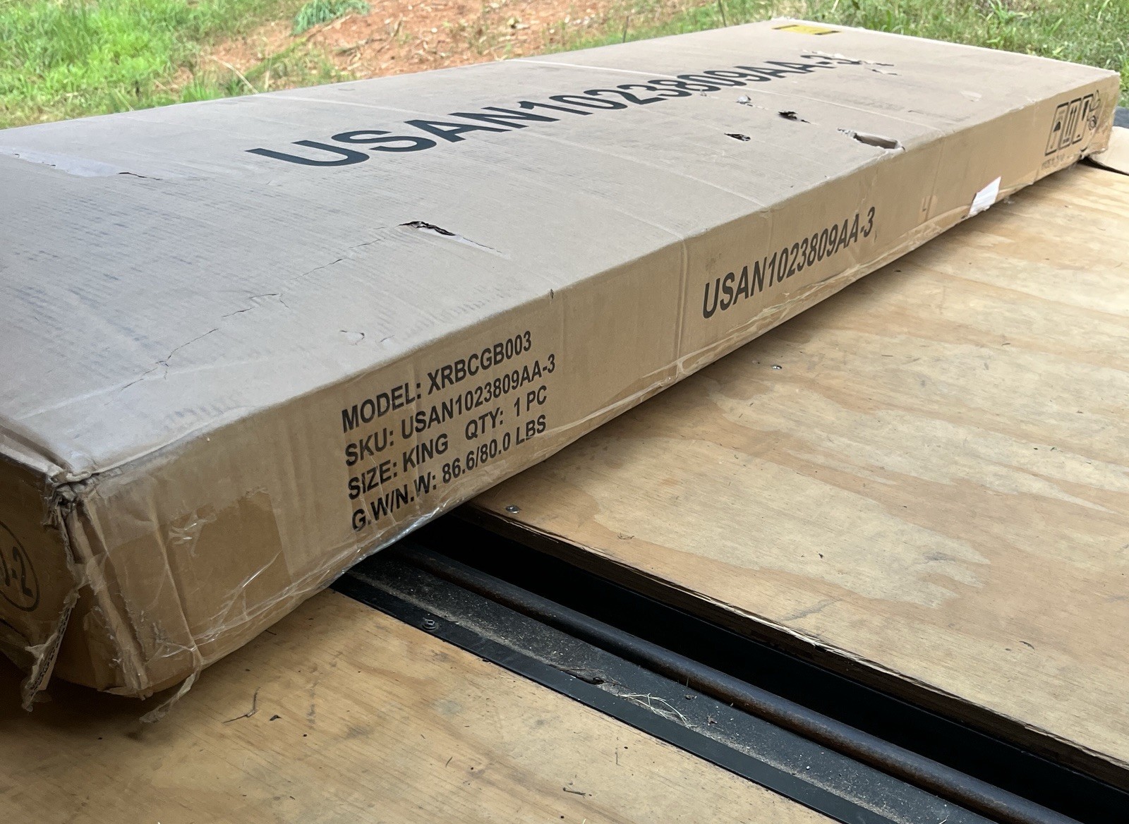 Brand New, Mattress And Bed King Size