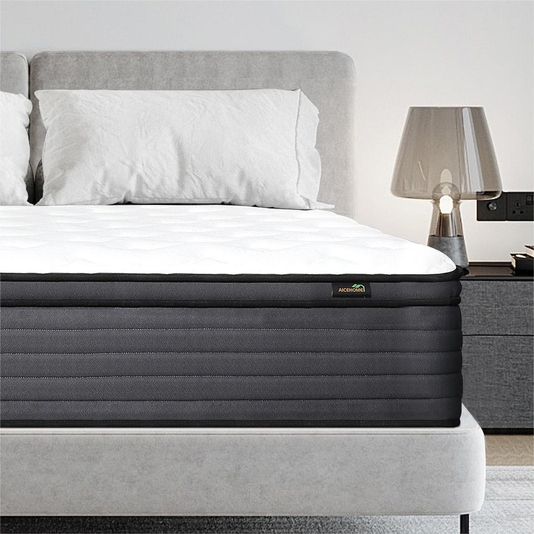 10″ 12″ Memory Foam Mattress Hybrid Innerspring Twin Full Queen King Mattresses