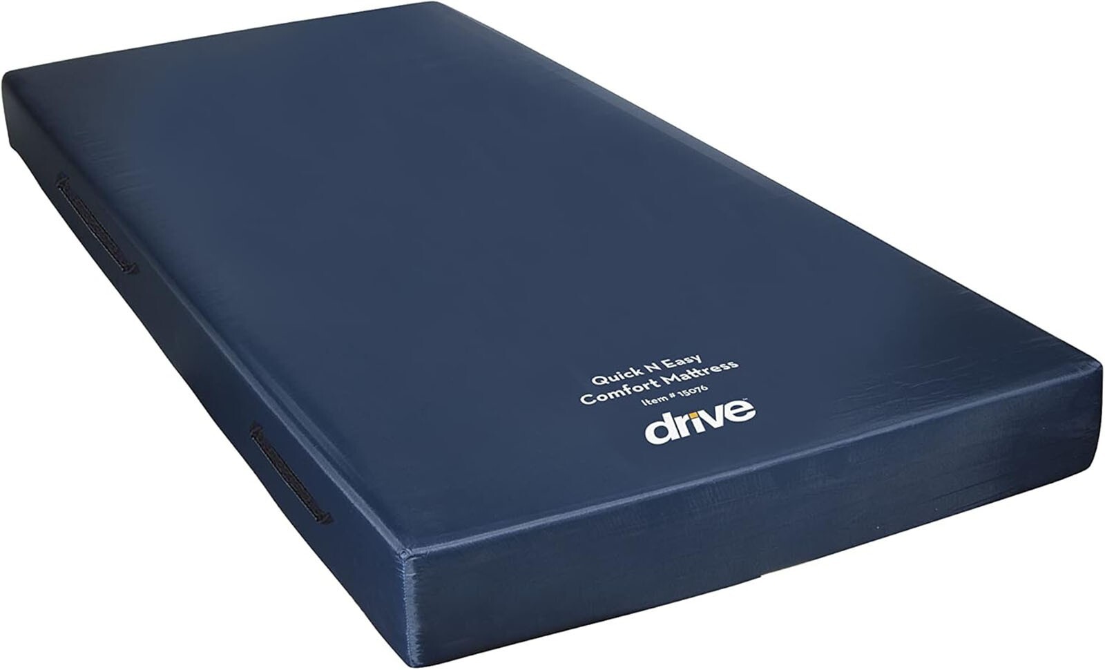 Hospital Medical Bed Mattress Twin XL Blue Water Resistant Non Slip Home Foam