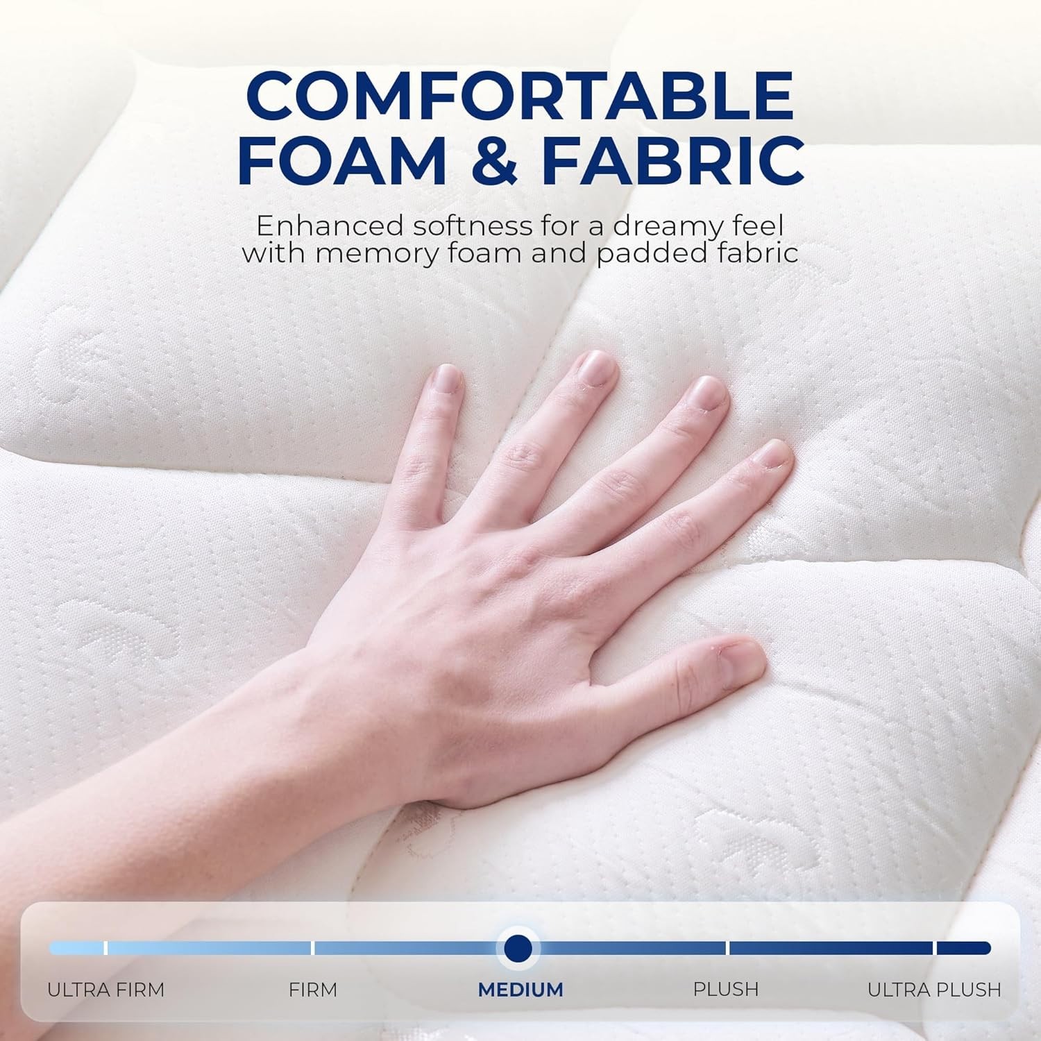 Twin Hybrid Mattress 12″ Gel Memory Foam Pocket Springs Pressure Relief