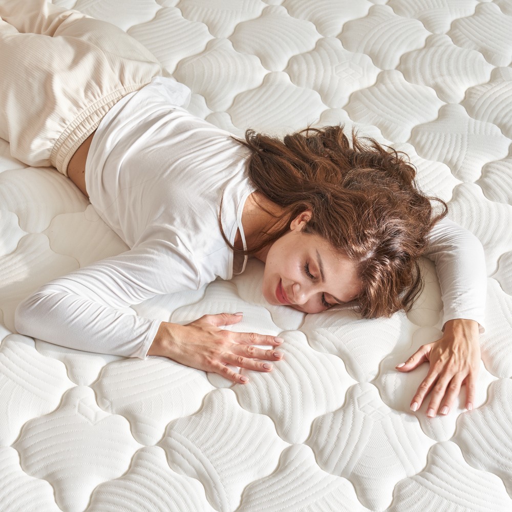 12″ Hybrid Queen Mattress in a Box, Memory Foam & Pocket Springs, Medium Firm US