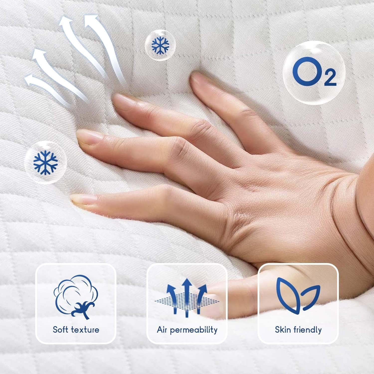 Luxurious 6-Inch Twin Gel Memory Foam Mattress, Medium Firm – CertiPUR Certified