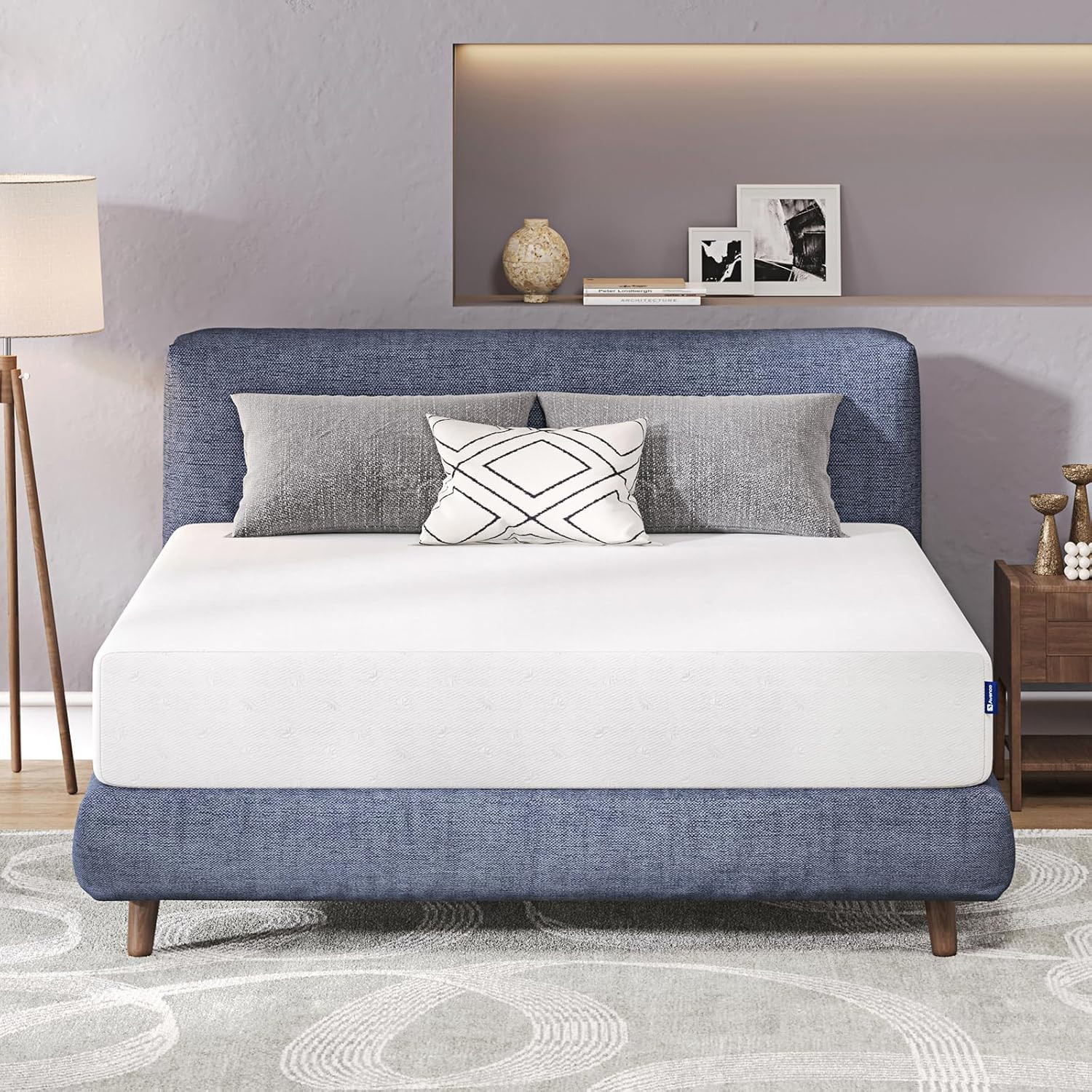 Queen Mattress, 12 Inch Queen Memory Foam Mattress in a Box for Refresh Sleep &