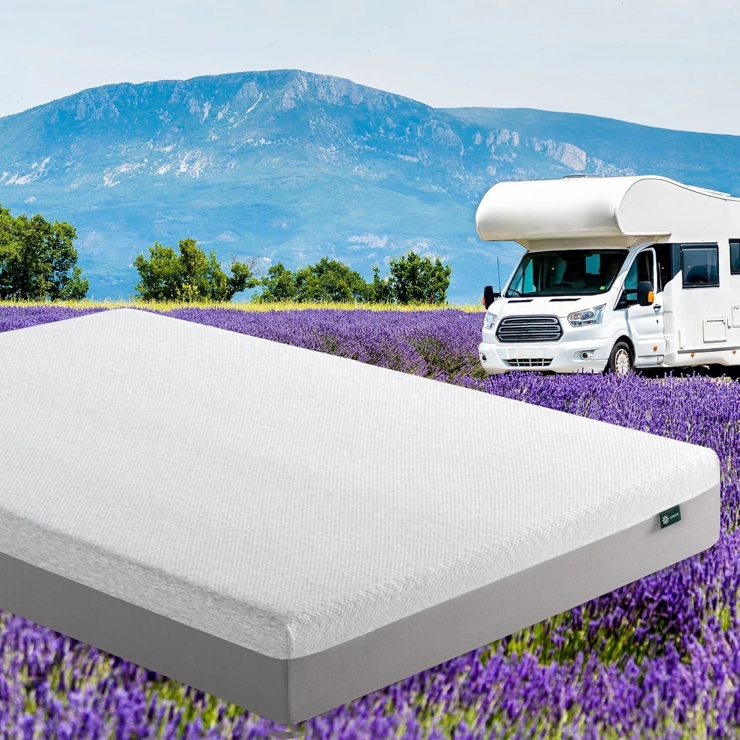 8 Inch Ultima RV Memory Foam Mattress [New Version], Short Queen, Fiberglass …