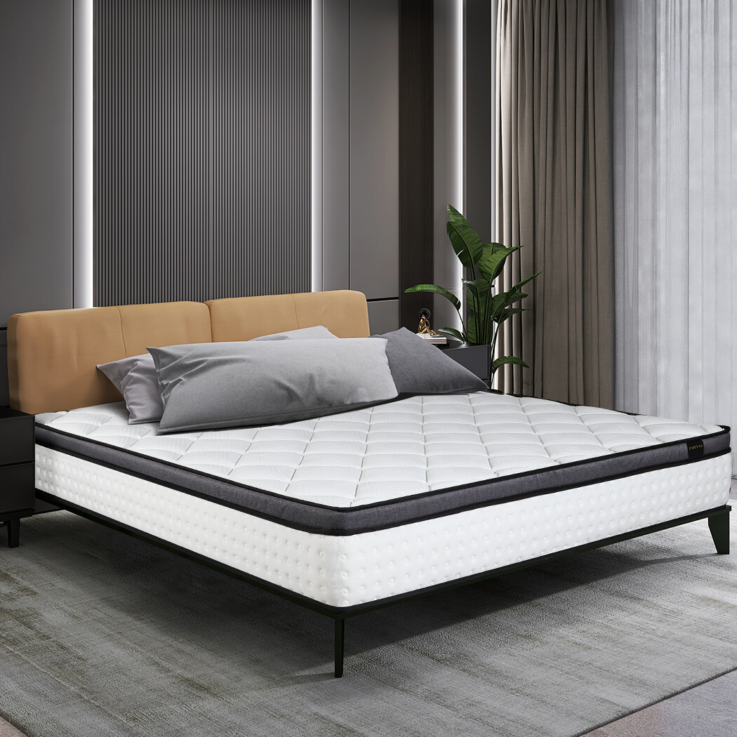 12” Memory Foam Mattress Hybrid InnerSpring Twin Full Queen King Size in Box