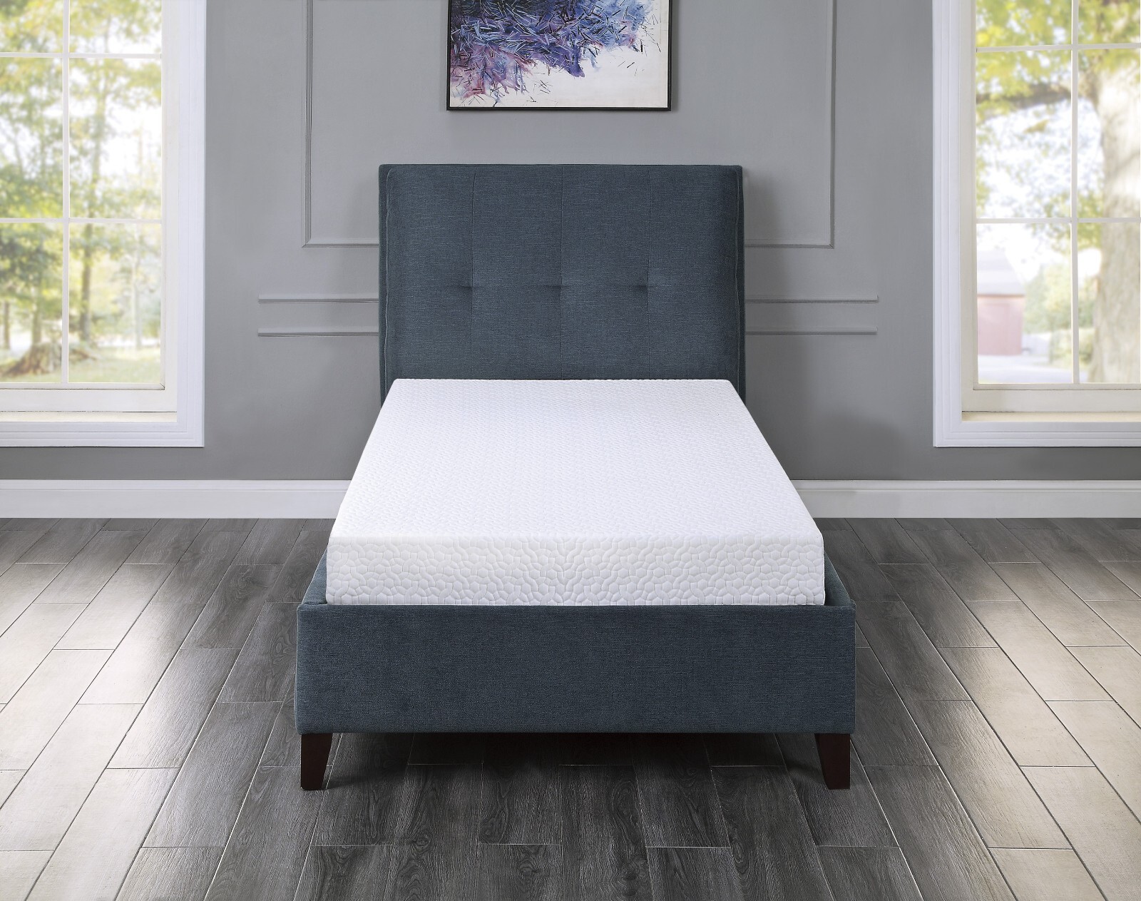 Twin Bed Mattress 6 inch. Durable Memory Foam Mattress, Mattress in a Box