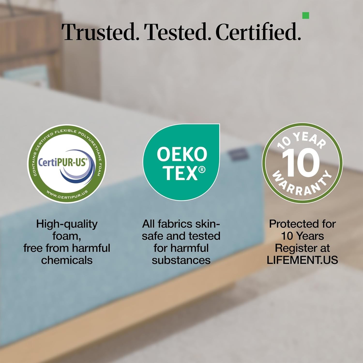 Queen Mattress, 6 Inch Queen Size Mattress, Basic Copper Cooling Gel Memory