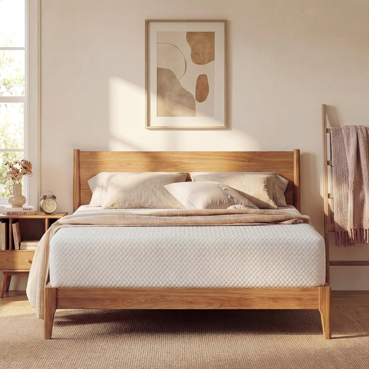 8-Inch Full Size Cooling Gel Memory Foam Mattress – Medium Firm Support