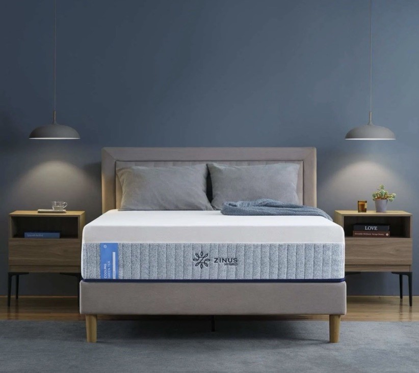 Zinus Cooling Green Tea Hybrid Mattress with Cooling Technology
