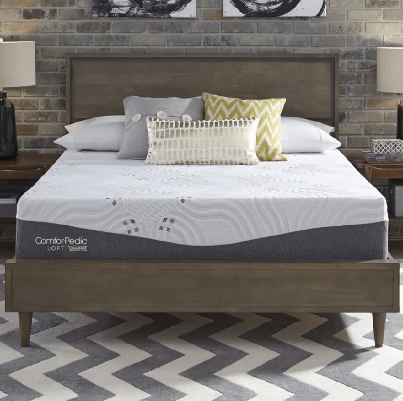 Beautyrest Comforpedic Loft Firm Gel Memory Foam Mattress Queen