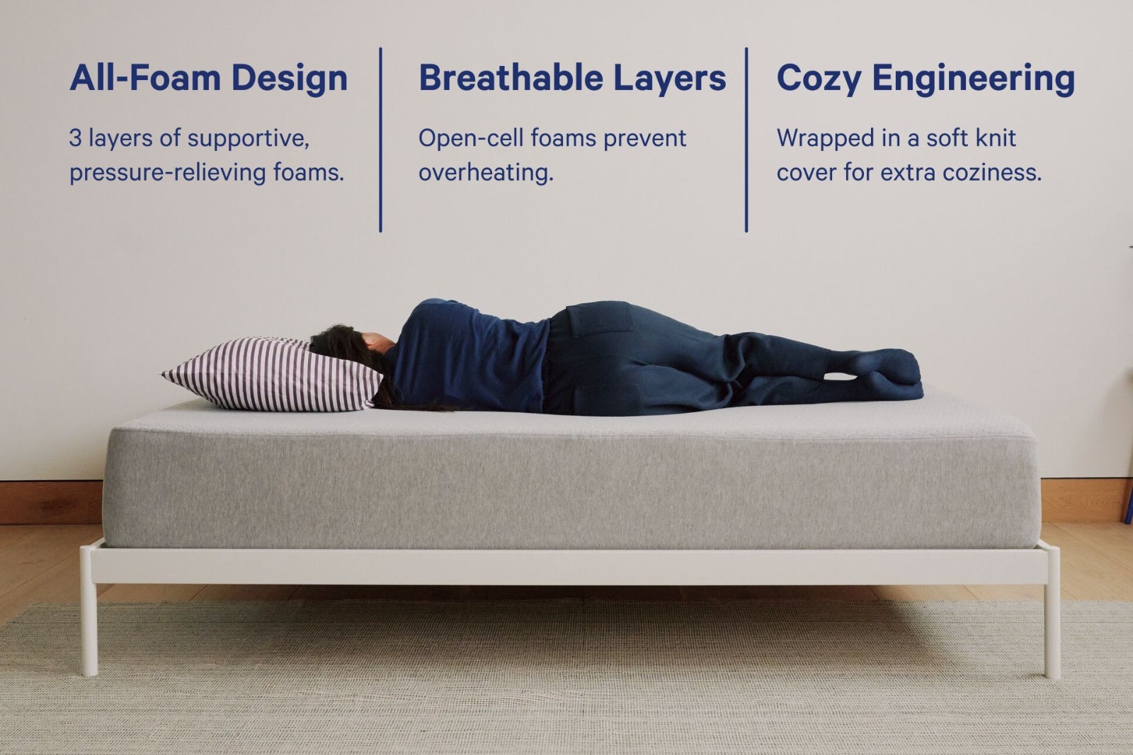 Casper “The One” Queen Size Mattress – Sanitized & Recompacted – Free Delivery