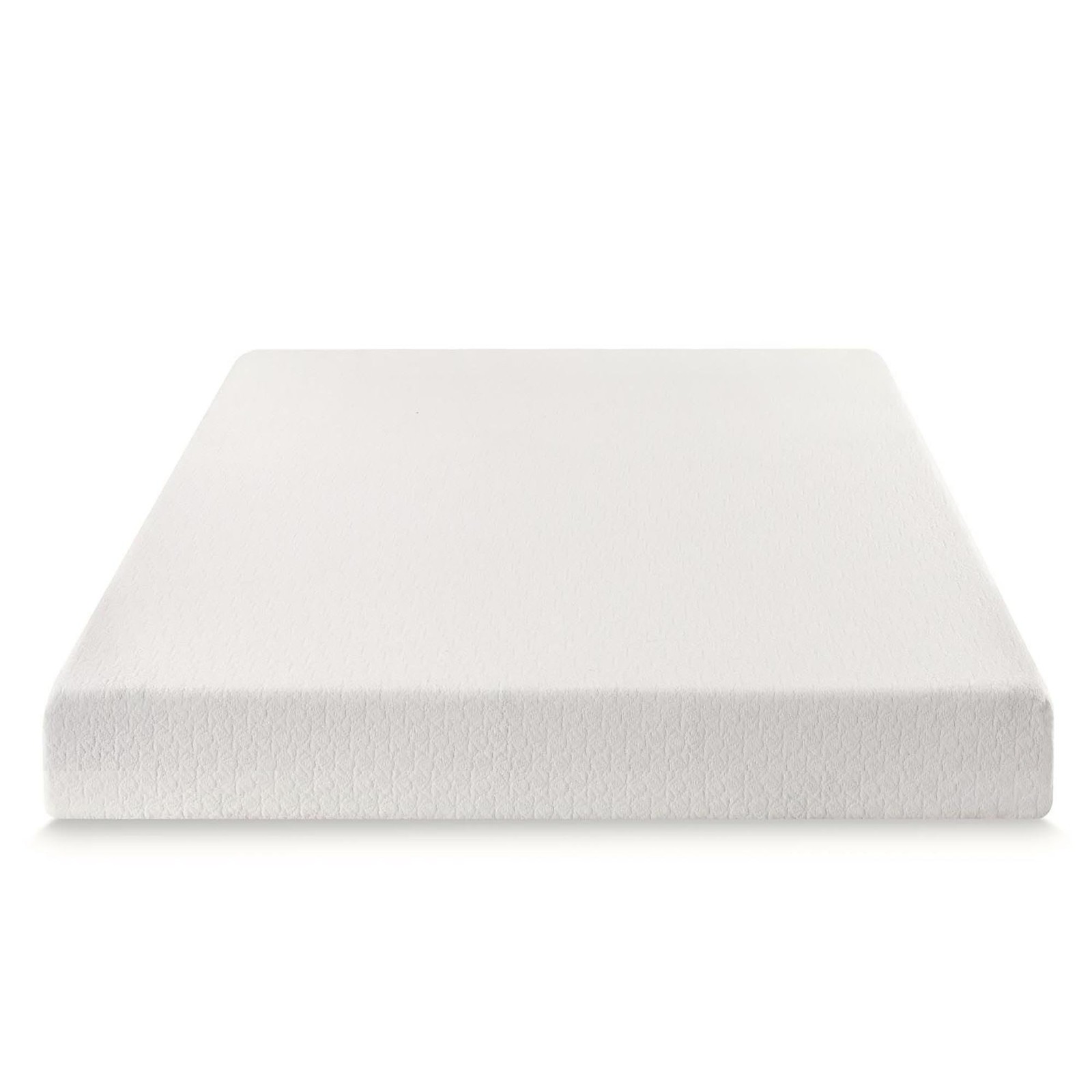 8 inch Twin Mattress Bed-In-A-Box, Green Tea Memory Foam, White