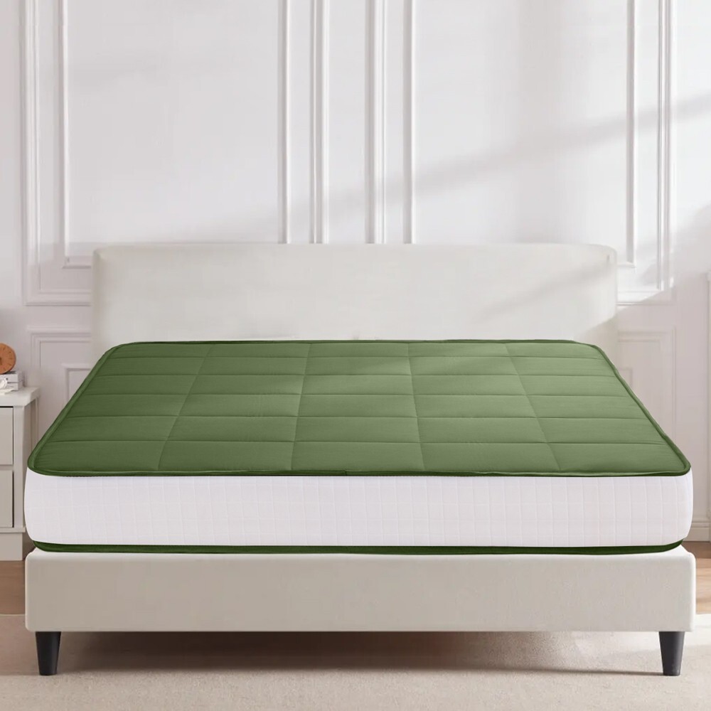 6″ Thick Japanese Foldable Futon Mattress Topper Floor Mattress Pad Guest Bed