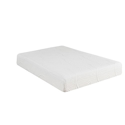 ZINUS NIGHT THERAPY MEMORY FOAM THERAPEUTIC COMFORT MATTRESS, QUEEN – WHITE