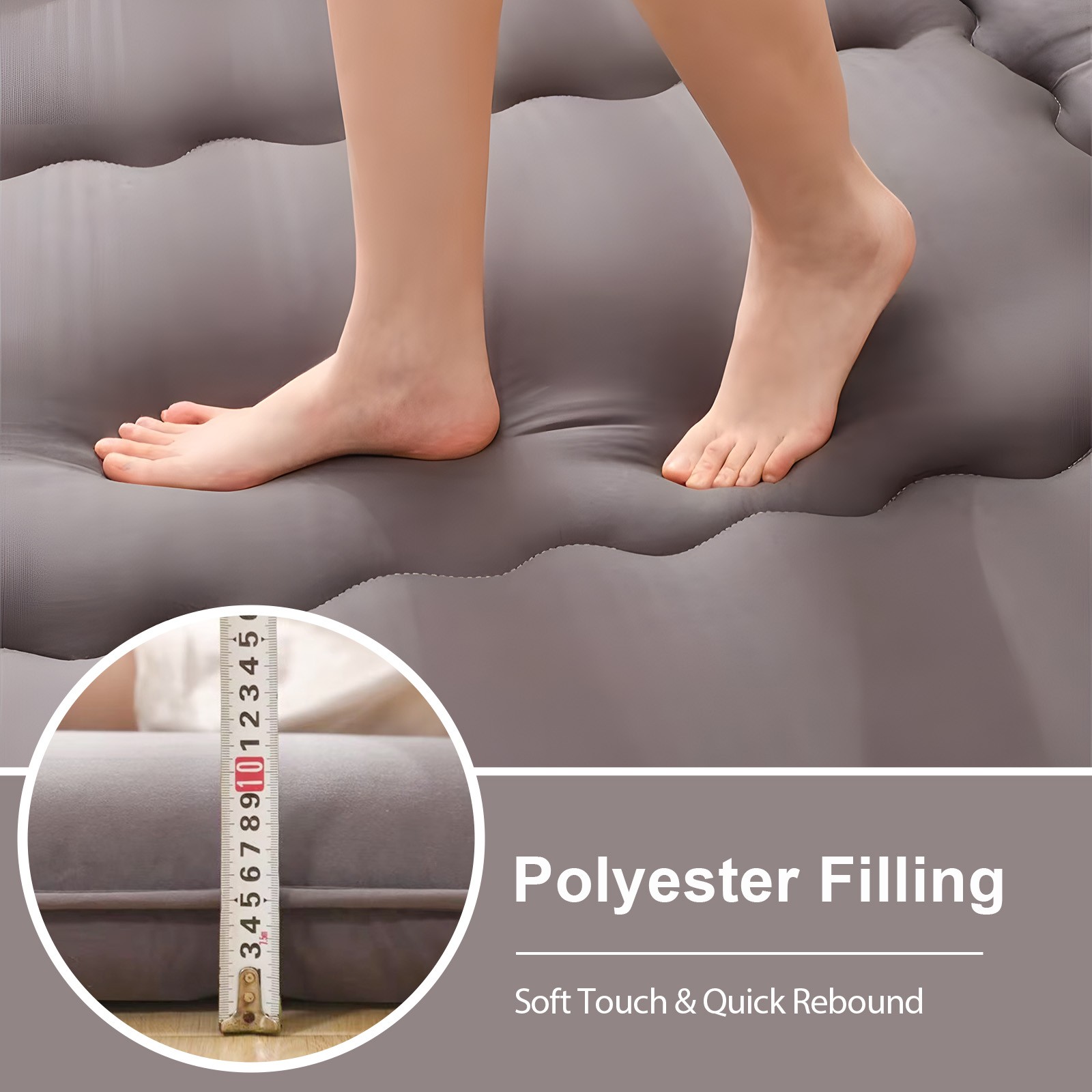 79″x71″ Queen Size Japanese Floor Mattress for Adults Foldable Futon Tatami Pad